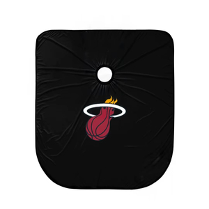 Cape de coiffure professionnelle Miami Heat « Grand Logo » personnalisable pour barbier - Product Image 1