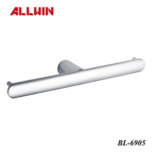 Porte-rouleau de papier toilette et support à mouchoirs en laiton au design moderne, à suspendre pour salle de bain, idéal pour hôtels et hôpitaux - Product Image 4