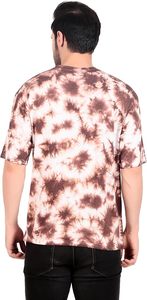 T-shirt tie-dye pour homme en coton 100% - Motif uni - Design personnalisé - Fabrication sur mesure - Fabricant vérifié - Product Image 4