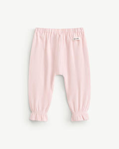 Pantalones de Algodón Jacquard Elásticos para Bebé Niña, Conjunto de 2 Piezas, Recién Nacido, ODM Vietnam - Product Image 3