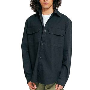 Camisas de mezclilla de moda para hombre, de primera calidad, vintage, personalizadas, OEM, al por mayor, de alta calidad, nuevas y duraderas. - Product Image 3