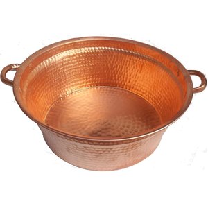 Bols à pédicure en cuivre faits à la main de haute qualité avec finition antique, parfaits pour la maison et les salons, au prix de gros - Product Image 5