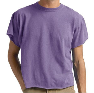 Camisetas Boxy 100% Algodón Felpa Transpirable de Secado Rápido Ecológicas Oversize con Frente Liso para Hombre, Servicio OEM - Product Image 1