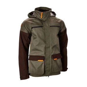 Chaqueta de Caza Oxford de Poliéster OEM, Cortavientos, para Invierno, Color Naranja Fluorescente, con Logotipo Personalizado para Hombre - Product Image 4