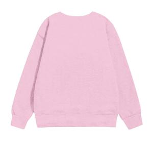 Sweat-shirt à col rond imprimé étoiles pour enfants, haut en molleton tricoté décontracté à manches longues, design à manches régulières, vêtements d'automne et d'hiver - Product Image 4