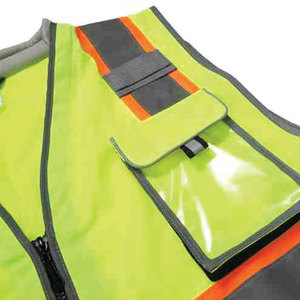 Chaleco de Seguridad Reflectante Impermeable de Alta Calidad, Personalizable OEM, Chaleco de Trabajo de Seguridad con Logotipo Personalizado, Chaleco Reflectante - Product Image 5