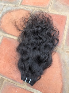 Extensiones de Cabello Humano Remy Virgen Indio de Alta Calidad, 22-24 Pulgadas, Ondulado Profundo, Doble Trama a Máquina, Sin Procesar, Resistentes a la Caída - Product Image 5
