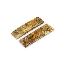 Écailles de corne de bélier naturelles brutes, pièces rectangulaires, matériau artisanal pour la décoration intérieure naturelle - Product Image 2