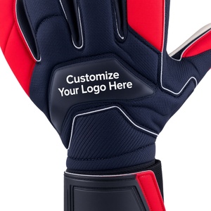 Gants de gardien de but de football, en cuir PU, antidérapants, respirants, avec sangle de poignet réglable, unisexe - Product Image 2