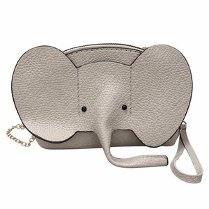 Mini bolso cruzado con forma de elefante, bonito bolso de hombro con cadena de cuero PU, bolso con forma de animal para niñas y mujeres, regalo - Product Image 1