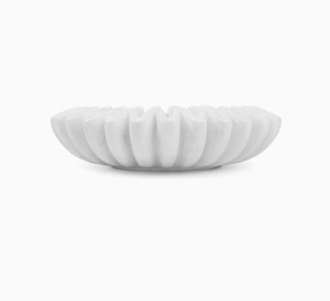 Premium Modern Marble Bowl Flower Great Quality Polished Stone Multi-Functional Serving Bowl for Diwali Festivals Best Price - Product Image 3