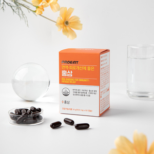 Cápsulas Blandas de Extracto de Ginseng Rojo y Linzhi PROEAT Premium 900mg, 60 Unidades, Inmunidad, Alivio de la Fatiga, Sin Sabor, Efectivo para Adultos - Product Image 2