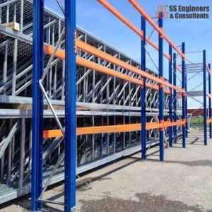 Sistema de Estanterías Industriales para Neumáticos de 30 m, Motor, Caja de Cambios, PLC, Capacidad de Carga de 1000 kg |   Reifenregal de Alta Resistencia 5010 - Product Image 2