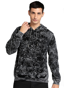 Sudadera con Capucha Vintage para Hombre, 100% Algodón, Estilo Urbano, Oversize, Lavado Ácido, Hombros Caídos, Unisex - Product Image 5