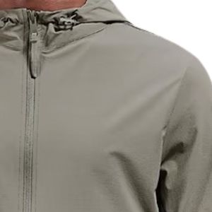 Chaqueta Cortavientos Técnica de Invierno con Capucha, Bloques de Color en la Parte Delantera, Gruesa, Transpirable, Resistente al Agua, con Media Cremallera para Deportes al Aire Libre - Product Image 5