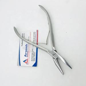 Pinces à cheveux en acier inoxydable avec logo personnalisé en gros outils pour extensions de cheveux humains - Product Image 2