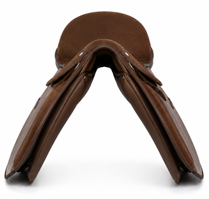 Silla de Montar Inglesa de Cuero Genuino para Salto, Fabricante OEM, Silla de Entrenamiento Ecuestre - Product Image 3