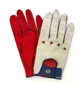 Gants de conduite en cuir de vachette personnalisés de haute qualité, doux, respirants, compatibles avec les écrans tactiles, pour la saison hivernale, décontractés et sportifs - Product Image 6