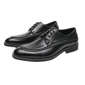 Zapatos Casuales de Cuero para Hombre, Punta Redonda, Parte Superior de Cuero, Estilos Cómodos, Fabricante OEM al por Mayor - Product Image 4