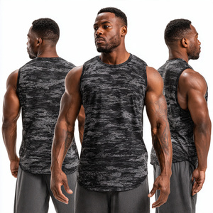 Chaleco Sublimado Personalizado para Hombre, Ajustado, Deportivo, Estampado, para Gimnasio, Fitness, Ejercicio - Product Image 1