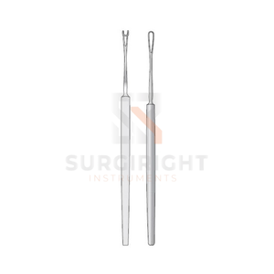Instrument ophtalmique droit à boucle longue et à pointe arrondie personnalisé Snellens Vectis, en acier inoxydable CE MOL, SI-OIS-0001, Classe I, chirurgical - Product Image 2