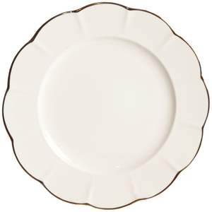 Plato de Presentación Redondo Decorativo de Metal con Diseño de Leopardo y Granada, con Borde Dorado, para Bodas, Fiestas y Eventos, Venta al Por Mayor - Product Image 2