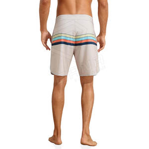 Shorts de plage personnalisés en polyester pour hommes, shorts de surf, maillots de bain à deux poches, shorts de natation - Product Image 5
