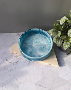 Tazón de Resina Pulida de Alta Calidad, Juego de Cena Temático de Amor, Duradero y Premium, Hecho a Mano, Creativo, al Mejor Precio, Artesanía Única de la India - Product Image 5