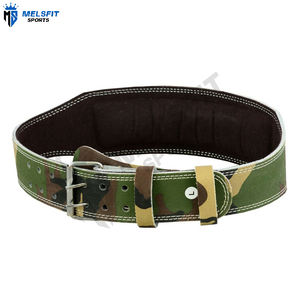 Cinturón de Levantamiento de Pesas de Cuero Resistente, Antideslizante, Ajustable, Protección Profesional para Powerlifting, Gimnasio y Fisicoculturismo - Product Image 3