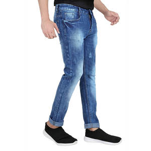 Jean Classique Extensible Coupe Slim Décontracté pour Homme – Tissu Doux en Mélange de Coton, Taille Confortable, Style Moderne pour Tous les Jours et Toutes les Saisons - Product Image 3