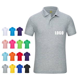 เสื้อโปโลผู้ชายแบบสั่งทำขายส่ง ดีไซน์เองได้ คุณภาพสูง ผ้าไหม แขนสั้น ปักลาย สไตล์ลำลอง เรียบหรู - Product Image 1