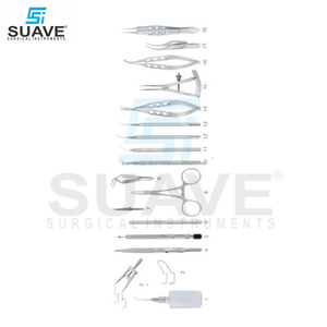 Juego de Instrumentos Quirúrgicos Oftálmicos Micro Eye, Diseño de Logotipo Personalizado, Juego de Instrumentos Oftálmicos de SUAVE SURGICAL INSTRUMENTS - Product Image 5