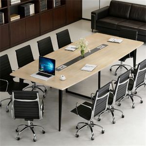 Modern and Natural Style Conference <b>Table</b> <b>Office</b> Desk-<b>Table</b> Only - Product Image 3