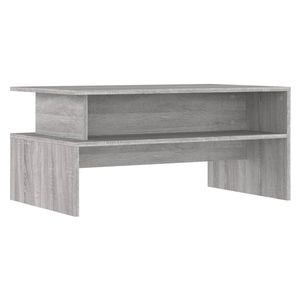 Tavolino da caffè Sonoma in legno ingegnerizzato grigio 35,4x21,7x16,7 pollici - Product Image 2