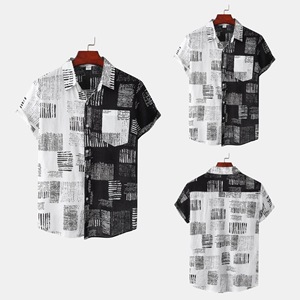 เสื้อเชิ้ตชายหาดสไตล์ฮาวายพิมพ์ลายดอกไม้สั่งทำขายส่ง ผ้าเรยอน 100% เสื้อฮาวายอโลฮ่าคุณภาพสูงสำหรับผู้ชาย - Product Image 5