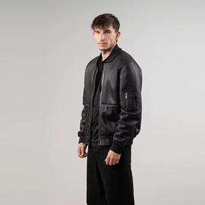 Hot Selling <b>Men</b> Clothing <b>Leather</b> <b>Jacket</b> New Fashion <b>Leather</b> <b>Jacket</b> For <b>Men</b> Windproof <b>men</b> <b>Leather</b> <b>Jacket</b> - Product Image 5