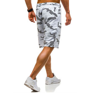 Men's Gym Athletic Workout Running Shorts Compression Elastic Waist Solid Breathable 100% Cotton Eco-Friendly Custom Design - Product Image 5