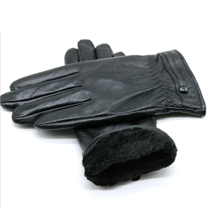 Guantes de Invierno para Hombre y Mujer, de Cuero PU, Cálidos, Térmicos, con Forro, para Conducir, con Pantalla Táctil - Product Image 6