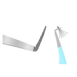Professional <b>Lash</b> Tweezers For Eyelash Extension Application Long Lasting Anti Corrosion Beauty Tool For Makeup <b>Kits</b> - Product Image 3