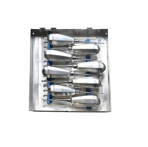 Elevadores con mango corto y bandeja, de acero inoxidable de alta calidad, material de grado médico, con certificación CE e ISO - Product Image 1