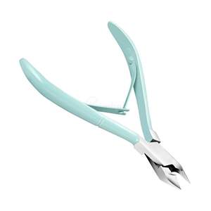 Coupe-cuticules professionnel violet lilas en acier inoxydable, haute précision, pour manucure et élimination des peaux mortes - Product Image 2