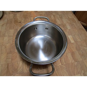 Handmade Copper Casserole Pot With Lid Hammered Finish Vintage Design Round Shape Zinc Alloy Handles Durable Metal <b>Cookware</b> - Product Image 4
