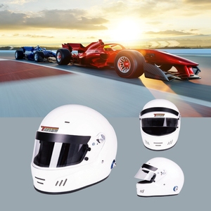 Casco Integral de Automovilismo TBRACING HE02 FIA 8859 2024, Nuevo, Protección Profesional para Conductores, Forro Ignífugo, OEM, ODM, Personalizado - Product Image 2