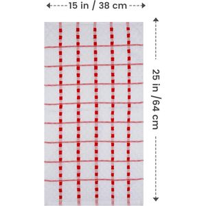 Set di 12 Asciugamani da Cucina Super Morbidi 15 X 25 Pollici, 100% Cotone Filato ad Anelli, Assorbenti per Casa, Cucina, Tè e Bar - Product Image 1