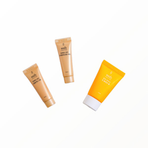 Kit de viaje de 3 piezas Haeyum de cuidado de la piel coreano original K-Beauty, hecho en Corea, tamaño viaje, productos iluminadores - Product Image 4