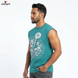Men Casual Sleeveless Muscle Shirt Stringer Tank Top Gym Fitness Basketball <b>Running</b> <b>Singlet</b> Quick Dry Breathable Customizable - Product Image 3