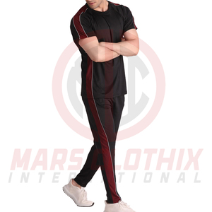 Vêtements décontractés, vêtements de mode, survêtement de jogging pour hommes, logo et design personnalisés, survêtement d'été pour hommes en vente - Product Image 3