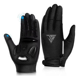 Outdoor Sports Cycling <b>Gloves</b> Sun Protection Anti Slip Shock Absorbing Wear Resistant <b>Touch</b> Screen Bicycle Long Finger <b>Gloves</b> - Product Image 1