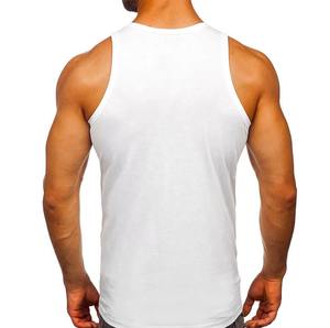 Camiseta Deportiva sin Mangas para Hombre, de Secado Rápido, Transpirable, Tejida, Estilo Vintage, para Gimnasio, Culturismo, Entrenamiento y Deportes - Product Image 5