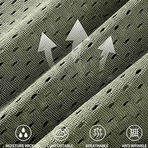 Shorts de sport pour hommes en maille respirante à séchage rapide, taille mi-haute, décontractés, personnalisables en usine – Meilleures ventes - Product Image 6